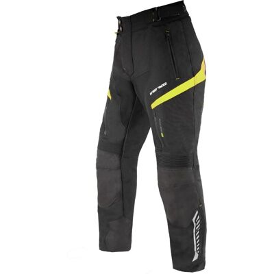 Street Racer - Vix - Negro-Flúor Amarillo - XL - Pantalón de moto Street Racer - Vix - Negro-Flúor Amarillo - XL - Pantalón de moto