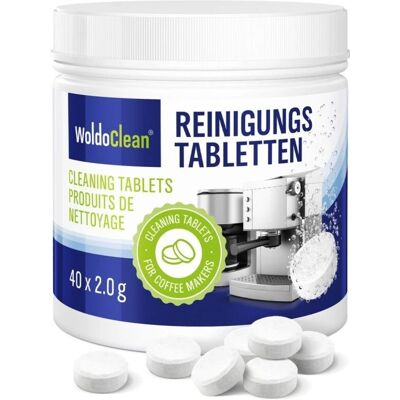 ALLNATURE WoldoClean Čisticí tablety do kávovarů - 40 kusů ALLNATURE WoldoClean Čisticí tablety do kávovarů - 40 kusů