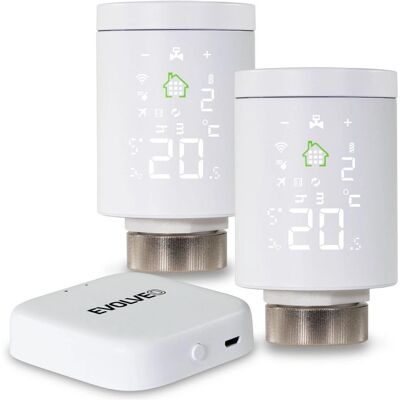 Evolveo Bílá M30 Chytrá Radiátorová Ventilace - Termostatická hlavice Evolveo Bílá M30 Chytrá Radiátorová Ventilace - Termostatická hlavice