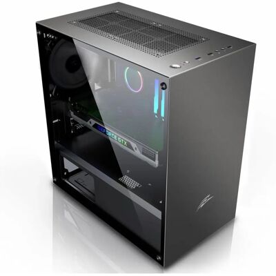 Evolveo M4 PC skříňka - Panel z tvrzeného skla, Černá, Podporuje ATX & Mini-ITX Evolveo M4 PC skříňka - Panel z tvrzeného skla, Černá, Podporuje ATX & Mini-ITX