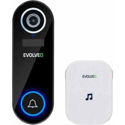 Evolveo Ringo Modell RINGODB2 Drahtlose Video-Gegensprechanlage - Schwarz Evolveo Ringo Modell RINGODB2 Drahtlose Video-Gegensprechanlage - Schwarz