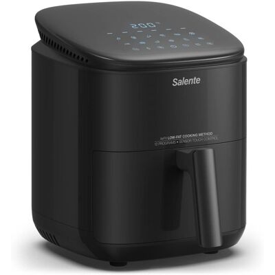 Salente AirFit Heißluftfritteuse - 3,5L, Schwarz, 4-in-1 Salente AirFit Heißluftfritteuse - 3,5L, Schwarz, 4-in-1