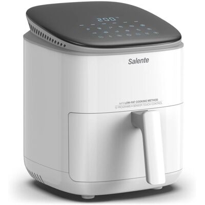 Salente AirFit Heißluftfritteuse - 4-in-1, 3,5L, Weiß Salente AirFit Heißluftfritteuse - 4-in-1, 3,5L, Weiß