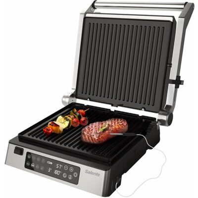 Salente FlamePro Kontaktgrill - Externe Sonde - 8 Programme Salente FlamePro Kontaktgrill - Externe Sonde - 8 Programme