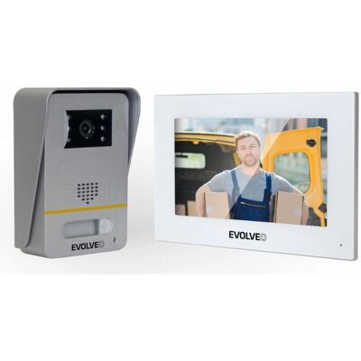 Evolveo Interphone vidéo DPAP1W - Gris, Blanc - Publicité Evolveo Interphone vidéo DPAP1W - Gris, Blanc - Publicité