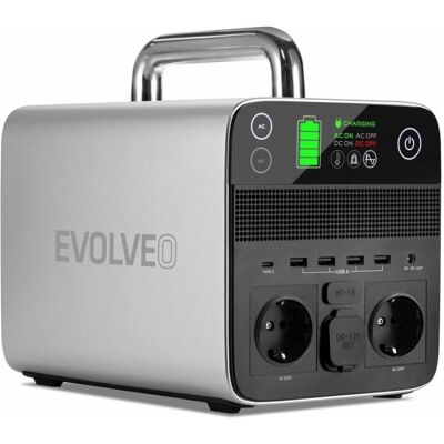 Evolveo - PowerCharge 500 - 512 Wh - 700 W - Stromspeicher Evolveo - PowerCharge 500 - 512 Wh - 700 W - Stromspeicher