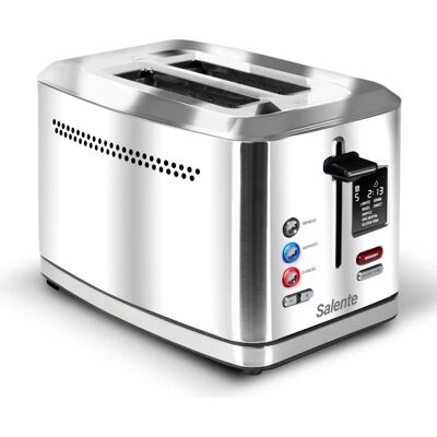 Salente ToastMax Edelstahl Digital Toaster - Toaster Salente ToastMax Edelstahl Digital Toaster - Toaster