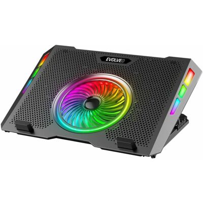 Evolveo ANIA16 Chladič notebooku - RGB, nastaviteľný, 17" Evolveo ANIA16 Chladič notebooku - RGB, nastaviteľný, 17"