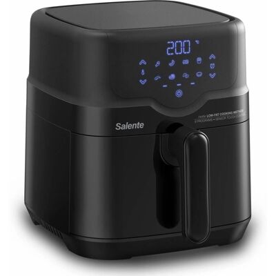 Salente HotAir 2-in-1 Heißluftfritteuse 4,3L Schwarz Salente HotAir 2-in-1 Heißluftfritteuse 4,3L Schwarz