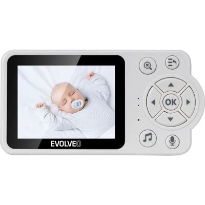 EVOLVEO Baby Monitor N3 - Babyüberwachung mit Nachtsicht, Zwei-Wege-Audio, 300m Reichweite EVOLVEO Baby Monitor N3 - Babyüberwachung mit Nachtsicht, Zwei-Wege-Audio, 300m Reichweite