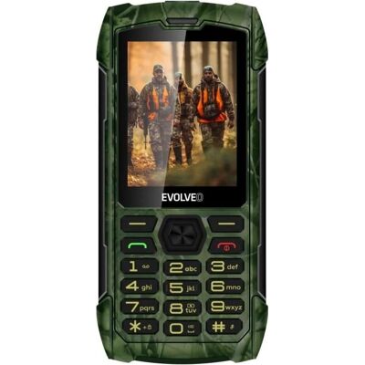 Evolvéo StrongPhone H1 Camouflage - Robustes wasserdichtes Dual-SIM-Handy Evolvéo StrongPhone H1 Camouflage - Robustes wasserdichtes Dual-SIM-Handy