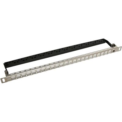 Panneau de brassage haute densité Solarix 24 ports - 0,5U Panneau de brassage haute densité Solarix 24 ports - 0,5U