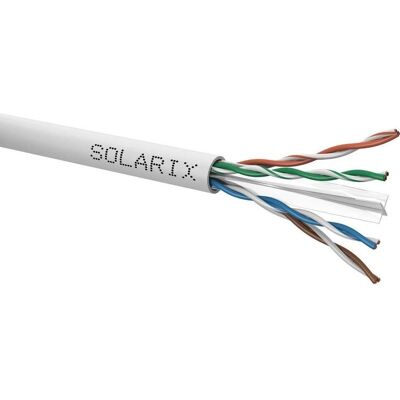 Solarix Sxkd-6-Utp-Pvc - 305 M - Utp - Cat 6 - Gris - Câble réseau - Publicité Solarix Sxkd-6-Utp-Pvc - 305 M - Utp - Cat 6 - Gris - Câble réseau - Publicité