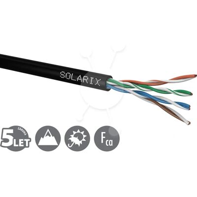 Solarix Außen Cat5E UTP Netzwerkkabel - 100m Solarix Außen Cat5E UTP Netzwerkkabel - 100m