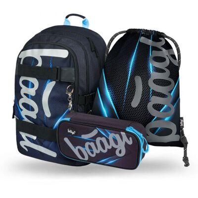 PRESCO Bluelight Skate Rucksack - Ergonomisch, Wasserabweisend, Leicht PRESCO Bluelight Skate Rucksack - Ergonomisch, Wasserabweisend, Leicht