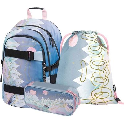 Presco Moon Skate Set - Rucksack, Federmäppchen, Tasche Presco Moon Skate Set - Rucksack, Federmäppchen, Tasche