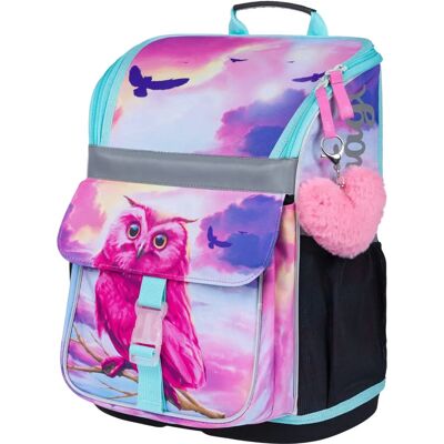 Baagl Zippy Sova Sac d'école - Ergonomique, Imperméable, Réglable - Publicité Baagl Zippy Sova Sac d'école - Ergonomique, Imperméable, Réglable - Publicité