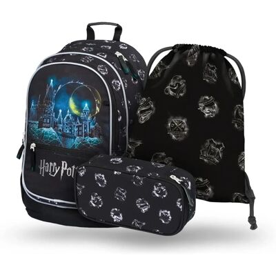 Fuego BAAGL 3 Core Harry Potter Sac à dos - Ensemble scolaire - Publicité Fuego BAAGL 3 Core Harry Potter Sac à dos - Ensemble scolaire - Publicité