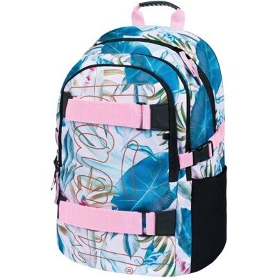 Rucsac școlar Baagl Skate Leafs - 25L, Siguranță & Confort Rucsac școlar Baagl Skate Leafs - 25L, Siguranță & Confort
