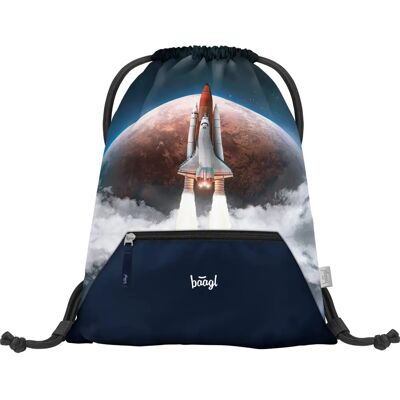 Školní taška Space Shuttle BAAGL - Odolný omyvatelný materiál Školní taška Space Shuttle BAAGL - Odolný omyvatelný materiál
