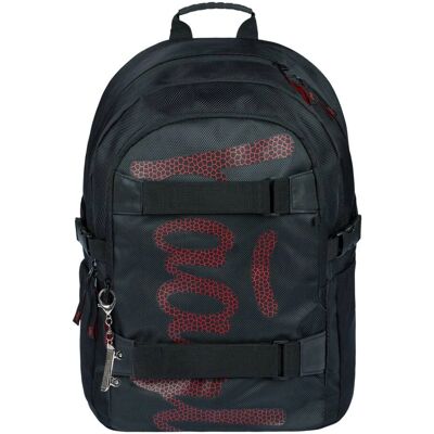Rucsac școlar BAAGL Skate Roșu 25L Rucsac școlar BAAGL Skate Roșu 25L