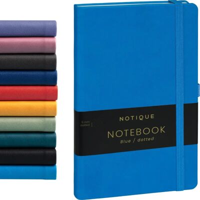 Modrý bodkovaný notes PRESCO - 13×21 cm Modrý bodkovaný notes PRESCO - 13×21 cm