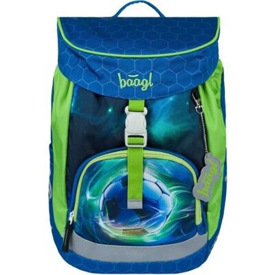 BAAGL Model Ghiozdan Compact cu Fotbal - Geantă Școlară BAAGL Model Ghiozdan Compact cu Fotbal - Geantă Școlară