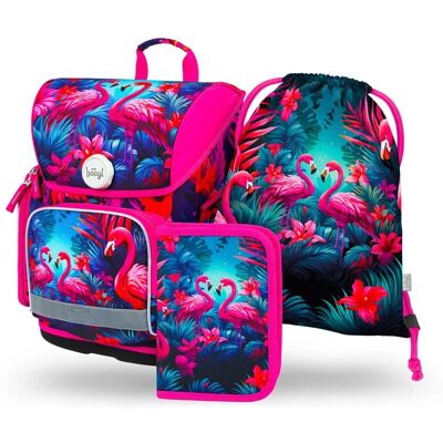 Fuego BAAGL SADA 3 Ergo - Sac scolaire - Publicité Fuego BAAGL SADA 3 Ergo - Sac scolaire - Publicité