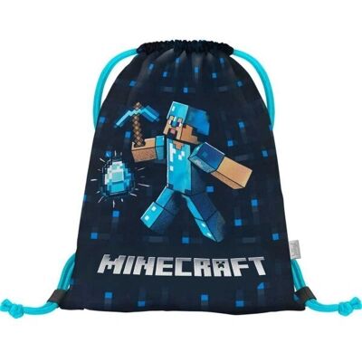BAAGL Minecraft Geantă Albastră pentru pantofi - Sport și Călătorii BAAGL Minecraft Geantă Albastră pentru pantofi - Sport și Călătorii