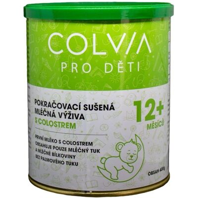 COLVIA - Kolostrum - 12m+ - 400 g - Pokračovací mléčná výživa COLVIA - Kolostrum - 12m+ - 400 g - Pokračovací mléčná výživa