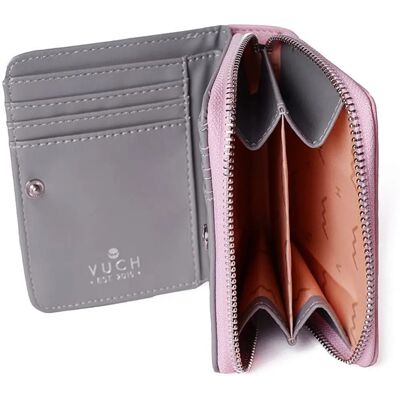 Portofel Roz Vuch Asmara - Compartimente, Monede, Compact Portofel Roz Vuch Asmara - Compartimente, Monede, Compact