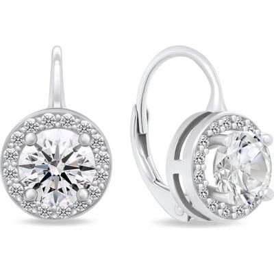 Brilio Silver Zirkon Ohrringe - Silber Schmuck Brilio Silver Zirkon Ohrringe - Silber Schmuck