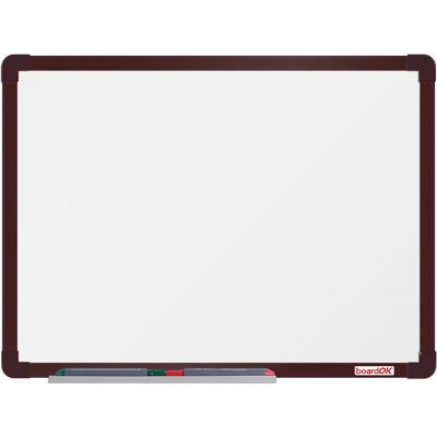 BoardOK Biała Magnetyczna Tablica - 600x450mm - Biała BoardOK Biała Magnetyczna Tablica - 600x450mm - Biała