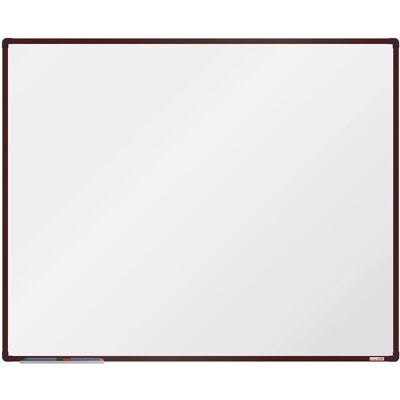 BoardOK Biała tablica 1500x1200mm Brązowa rama BoardOK Biała tablica 1500x1200mm Brązowa rama