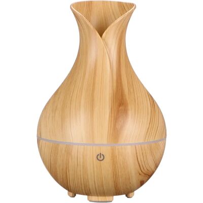 Diffuseur d'Arômes Sixtol Bloom bois clair - Diffuseur ultrasonique - Publicité Diffuseur d'Arômes Sixtol Bloom bois clair - Diffuseur ultrasonique - Publicité