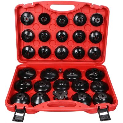 Juego de llaves para filtros de aceite SIXTOL - 30 piezas, 1/2" Juego de llaves para filtros de aceite SIXTOL - 30 piezas, 1/2"