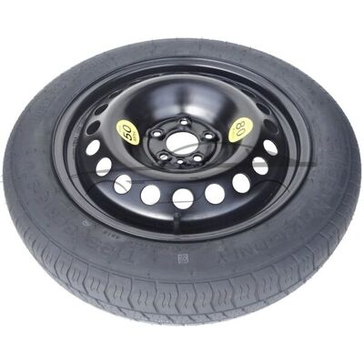 Extradeon Fiat Doblo II Ersatzrad-Set - 5x98x58,1, R16, Schwarz Extradeon Fiat Doblo II Ersatzrad-Set - 5x98x58,1, R16, Schwarz