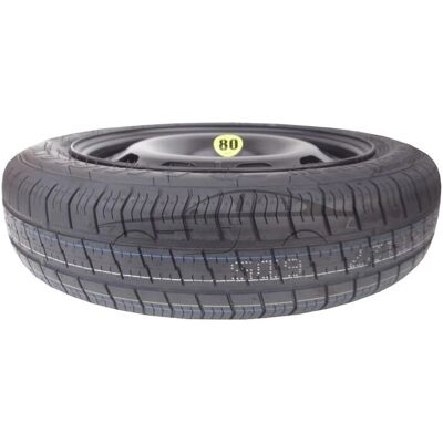 Extradeon Notrad-Set - R15 5x100x57,1 + Wagenheber + Schlüssel + Hülle Extradeon Notrad-Set - R15 5x100x57,1 + Wagenheber + Schlüssel + Hülle