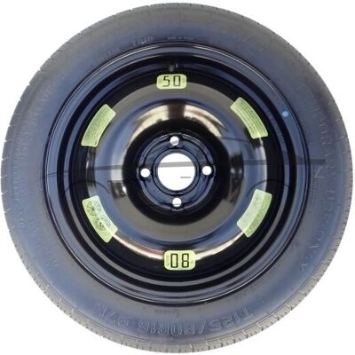 Extradeon Ersatzrad - R16 4x108 - Wagenheber, Schlüssel, Hülle Extradeon Ersatzrad - R16 4x108 - Wagenheber, Schlüssel, Hülle