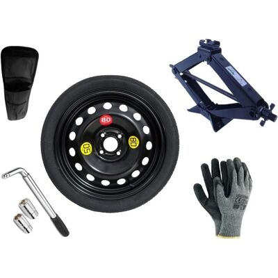 ABARTH R16 4x100x54,1 Set roată de rezervă ABARTH R16 4x100x54,1 Set roată de rezervă