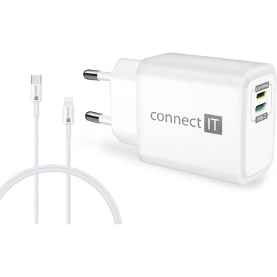 Connect IT CWC-2090-WH Mobiltelefon töltő - Power Delivery Connect IT CWC-2090-WH Mobiltelefon töltő - Power Delivery