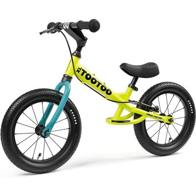 Yedoo - TooToo XL - Verde lime - 14 inch - Bicicletă de echilibru Yedoo - TooToo XL - Verde lime - 14 inch - Bicicletă de echilibru