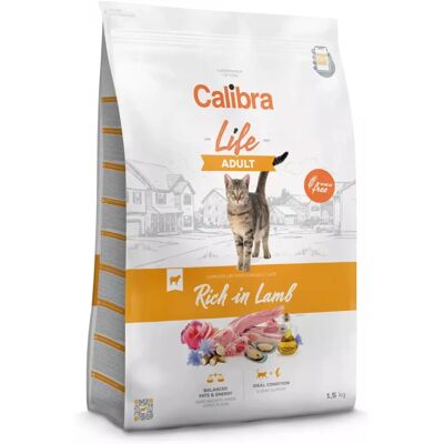 Nourriture pour chats Calibra Agneau Adulte - 1,5kg - Publicité Nourriture pour chats Calibra Agneau Adulte - 1,5kg - Publicité