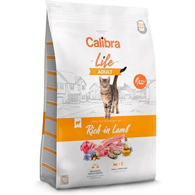 Nourriture pour Chat Calibra Life Adulte Agneau - 6kg - Publicité Nourriture pour Chat Calibra Life Adulte Agneau - 6kg - Publicité