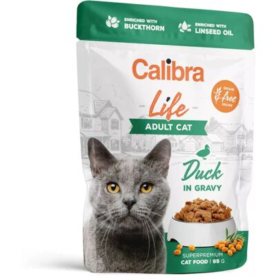 Comida Húmeda Calibra Gato Pato - Saludable y Sabrosa Comida Húmeda Calibra Gato Pato - Saludable y Sabrosa