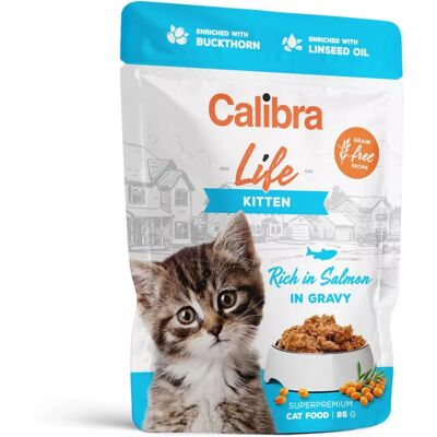 Cibo umido al salmone Calibra per gatti – Adulti e cuccioli Cibo umido al salmone Calibra per gatti – Adulti e cuccioli
