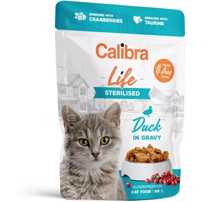 Calibra Comida Húmeda para Gatos Esterilizados Pouch Calibra Comida Húmeda para Gatos Esterilizados Pouch