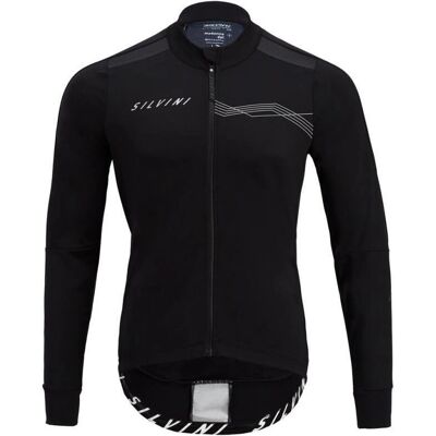 Silvini Ghisallo Men's Black Cycling Jacket - Cycling jacket Silvini Ghisallo Men's Black Cycling Jacket - Cycling jacket