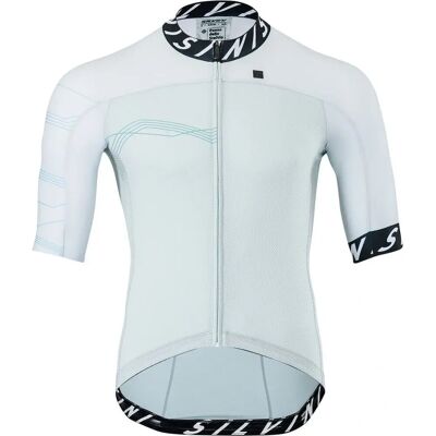 Maillot Silvini Homme Stelvio - Bleu - Publicité Maillot Silvini Homme Stelvio - Bleu - Publicité