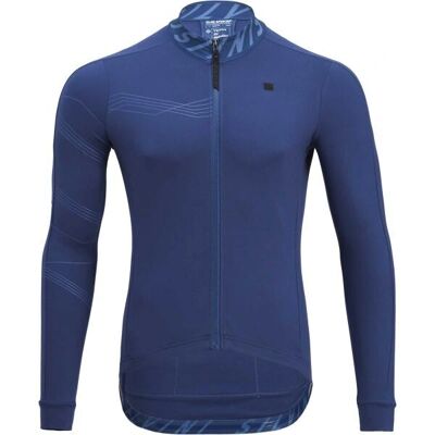 Silvini Herren Blau Varano Langarm Radtrikot - Fahrradbekleidung Silvini Herren Blau Varano Langarm Radtrikot - Fahrradbekleidung